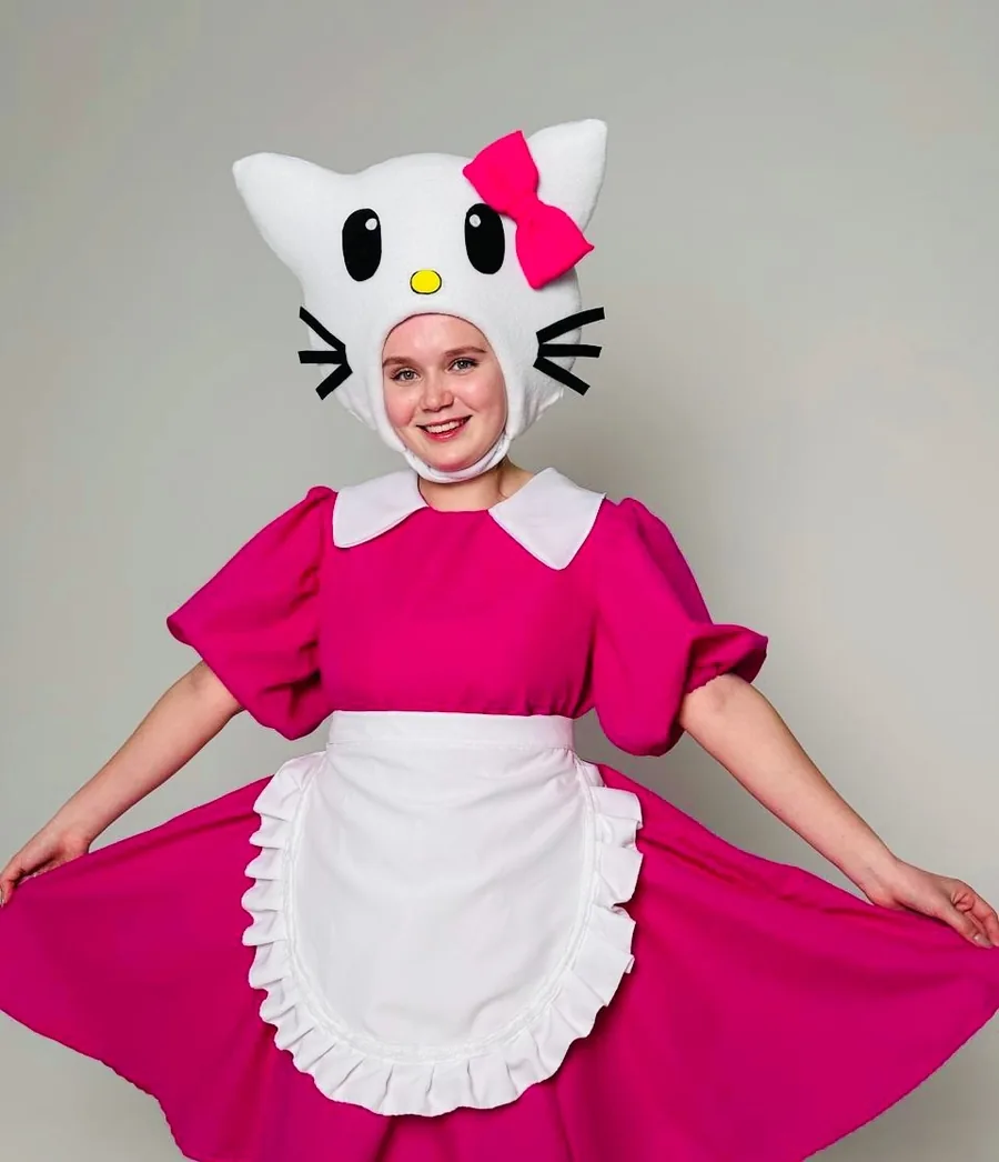 Лёгкий костюм кошечки Бантик