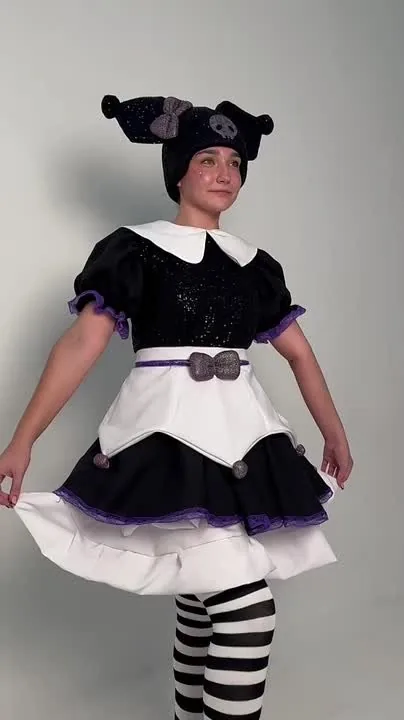 Костюм Шалуньи Ночки в пайетках — фото 2
