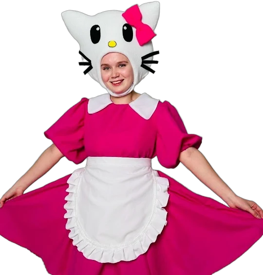 Лёгкий костюм кошечки Бантик